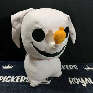 Zero Nightmare Before Christmas 12" Plush Stuffed Dog White Disney 2019‎ Funko